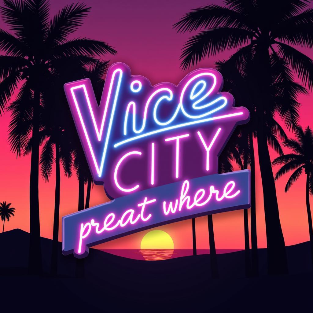 Logo Game GTA Vice City