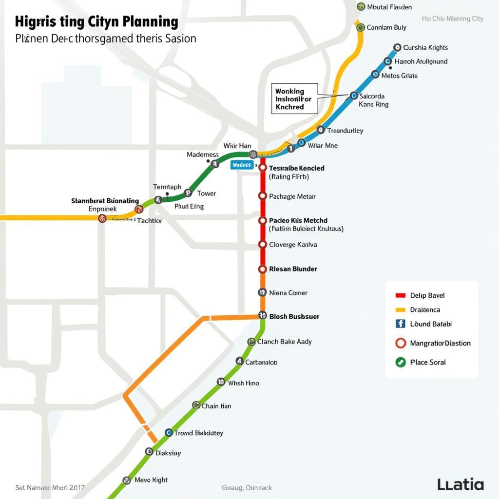 Bản đồ quy hoạch hệ thống metro TP.HCM