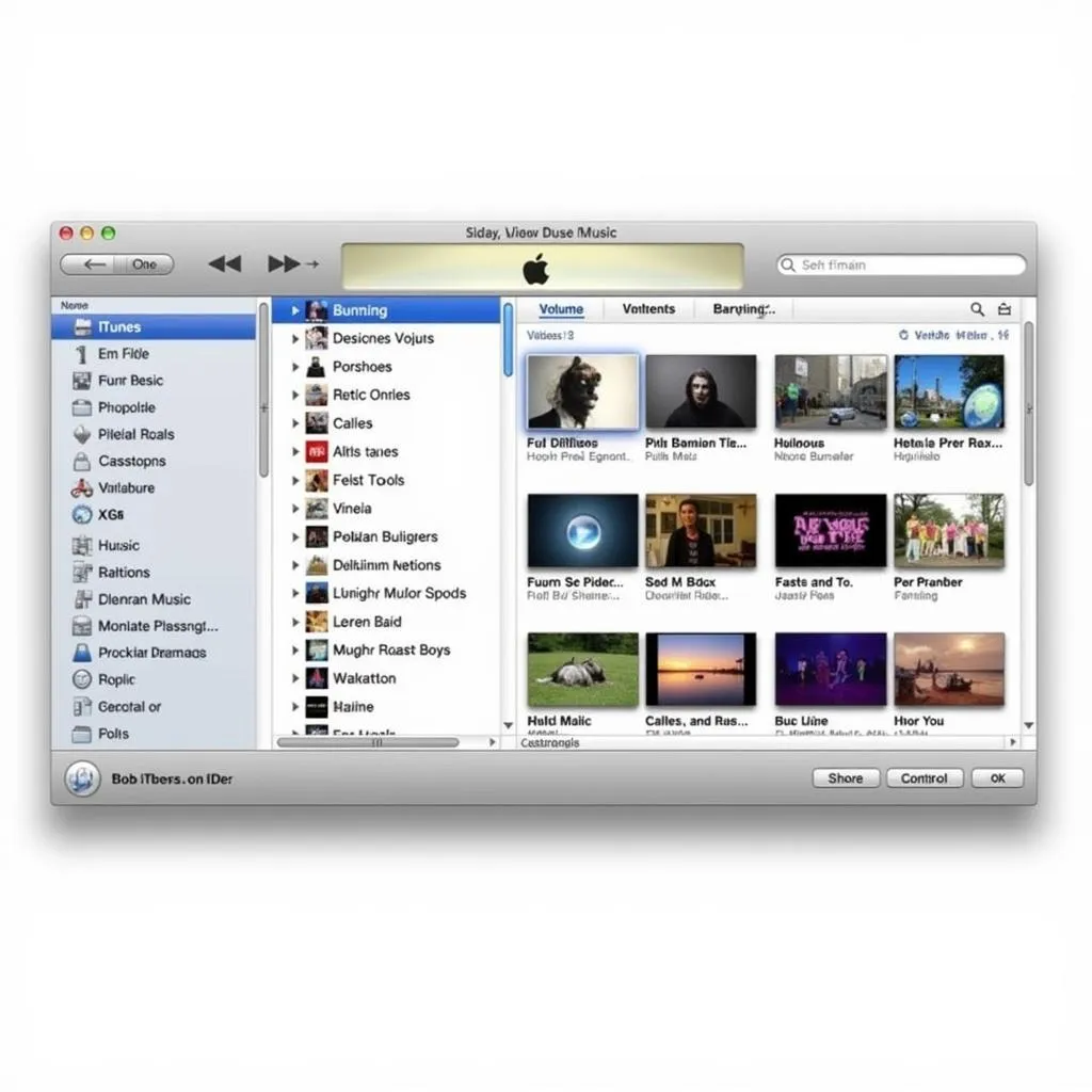 Giao diện iTunes