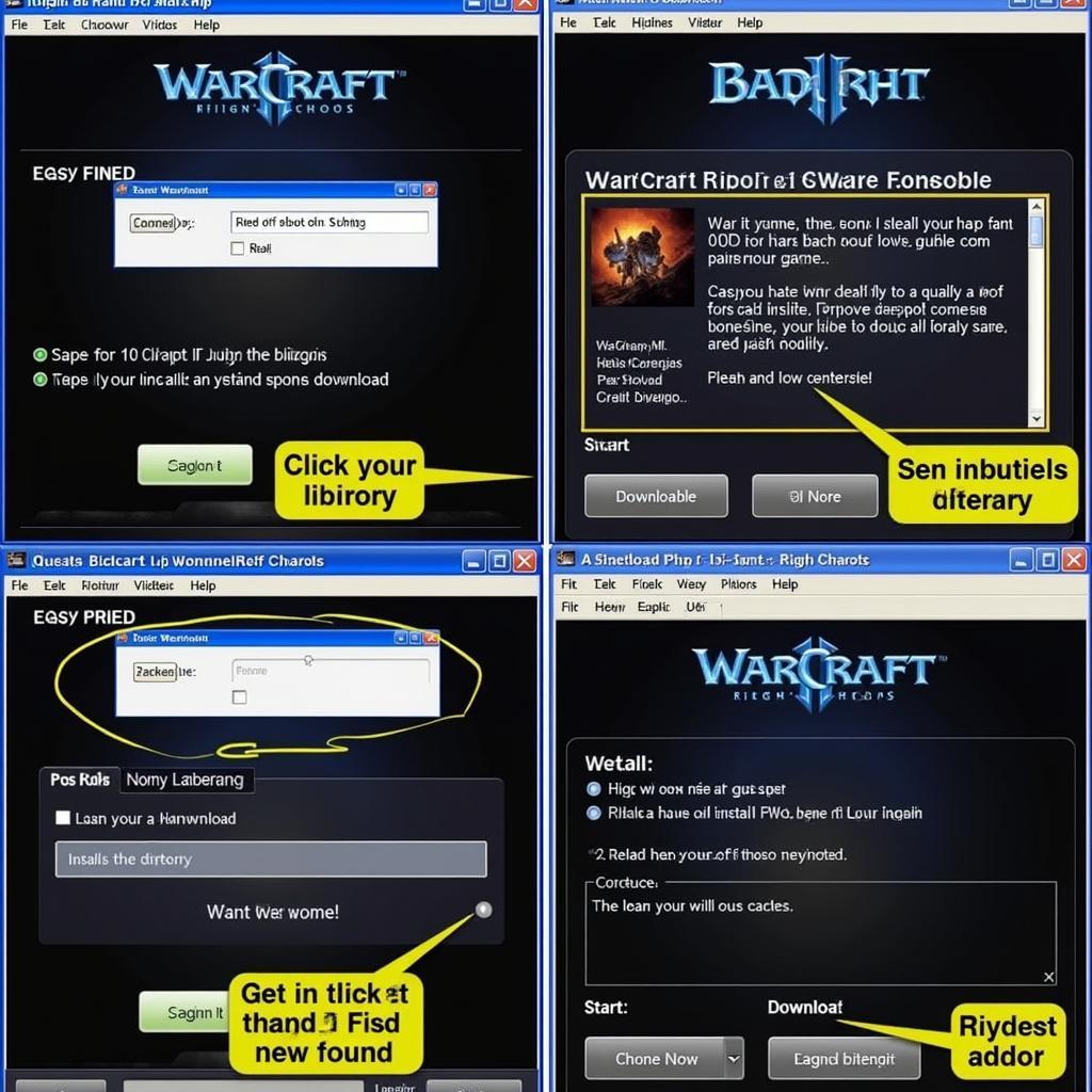 Hướng dẫn tải WarCraft