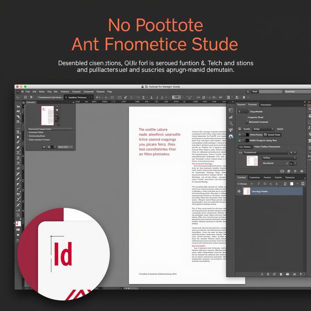 Adobe InDesign CC 2019 Interface