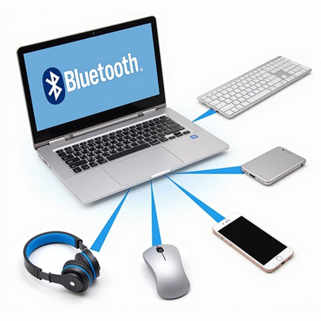 Kết nối thiết bị Bluetooth với máy tính