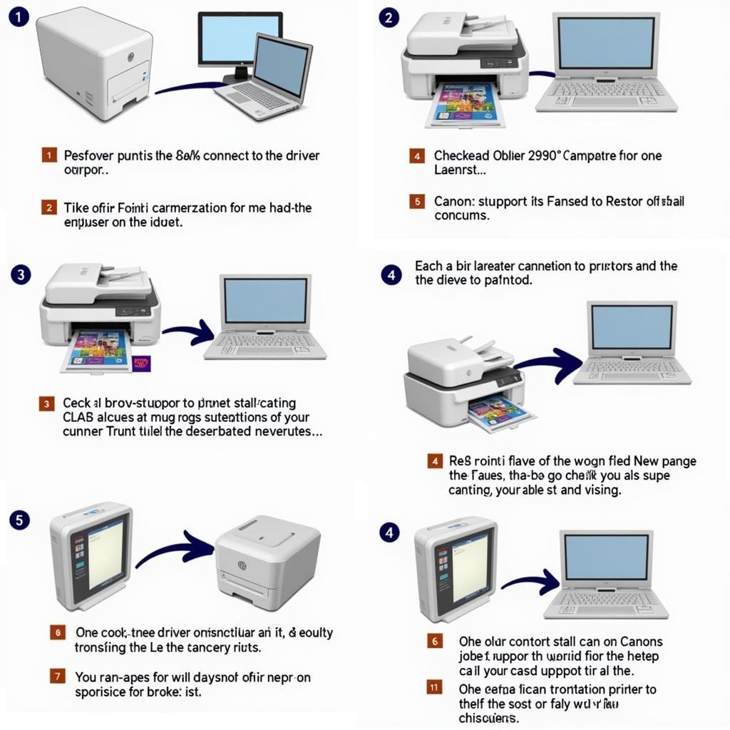 Khắc phục lỗi máy in Canon 2900