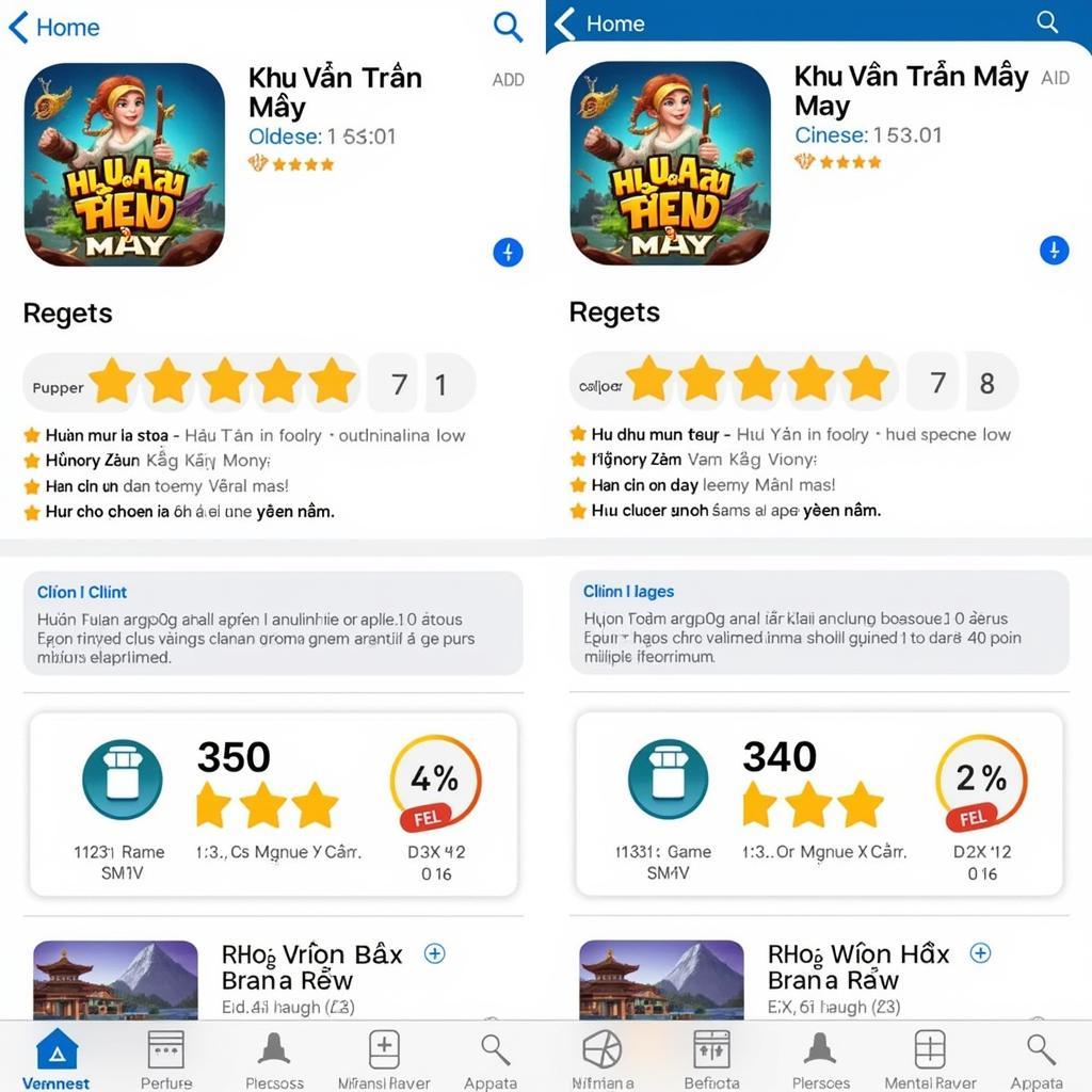 Khu Vườn Trên Mây App Store Page