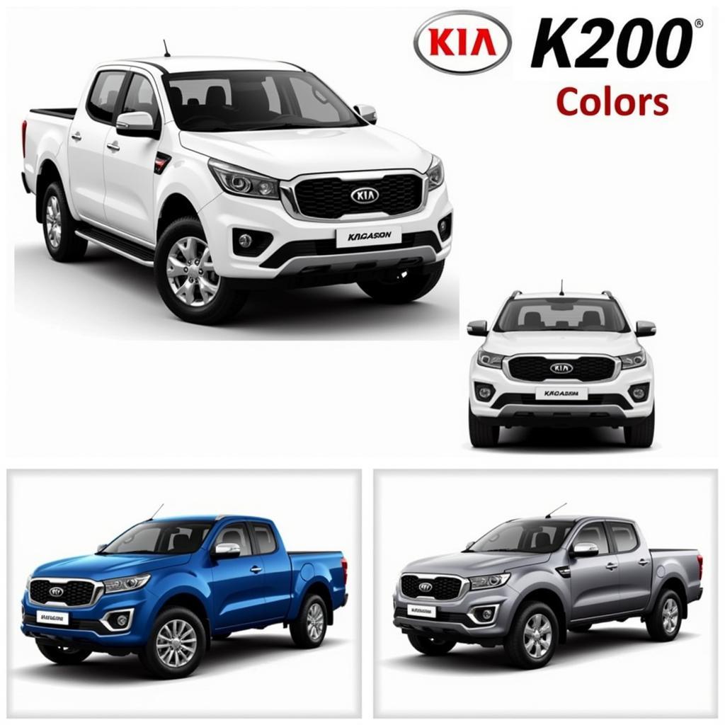 Kia K200 Màu Sắc