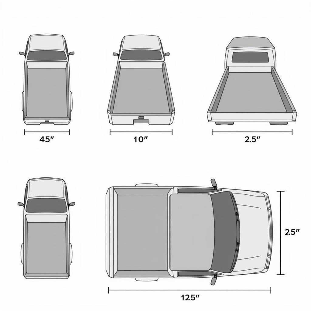 Kích thước và tải trọng thùng xe