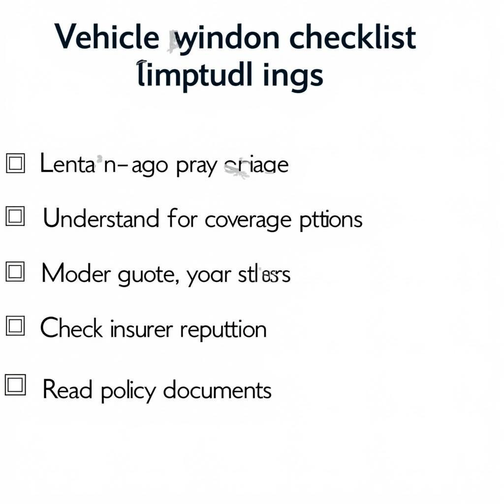 Tips for Choosing Vehicle Insurance