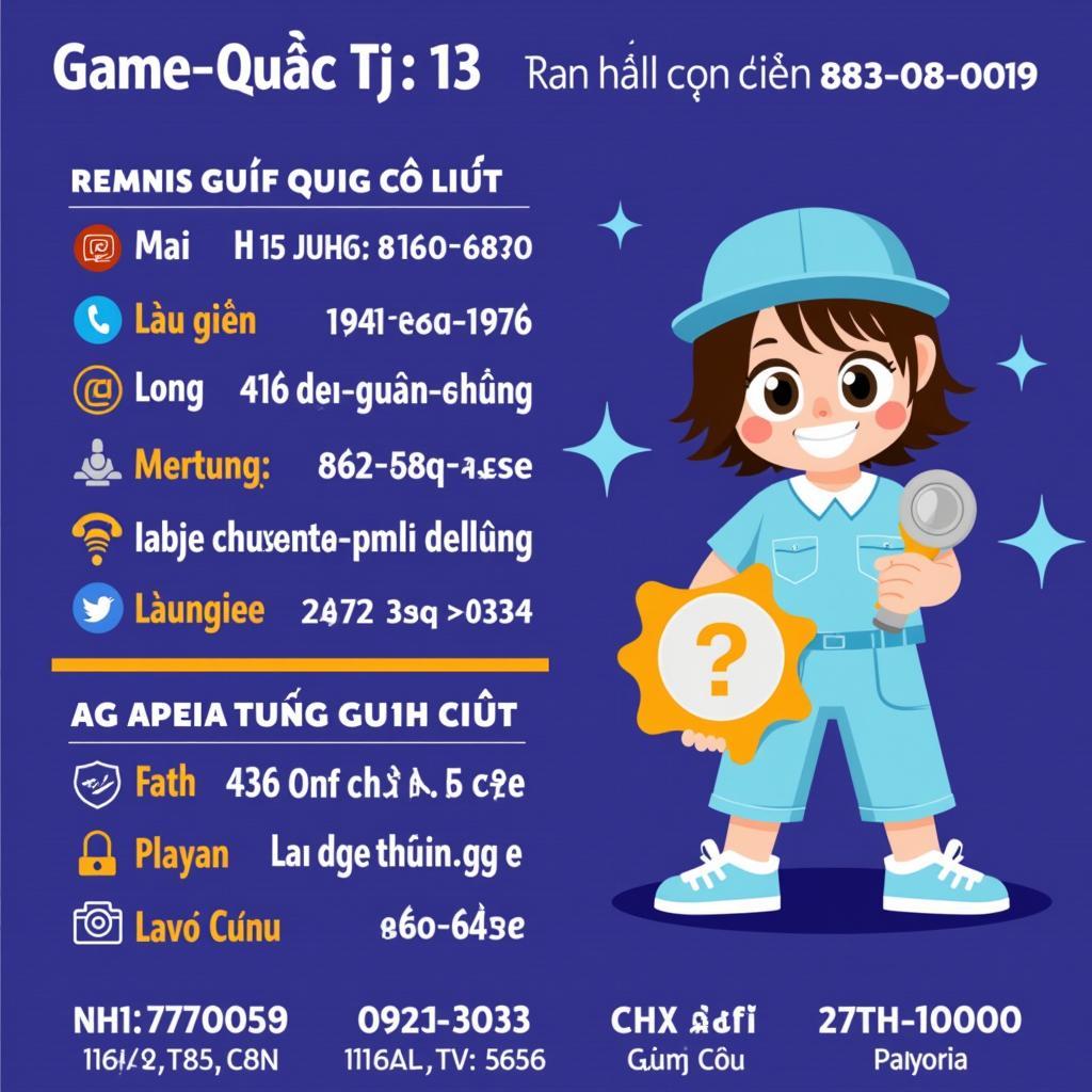 Thông tin liên hệ Game Quốc Tế