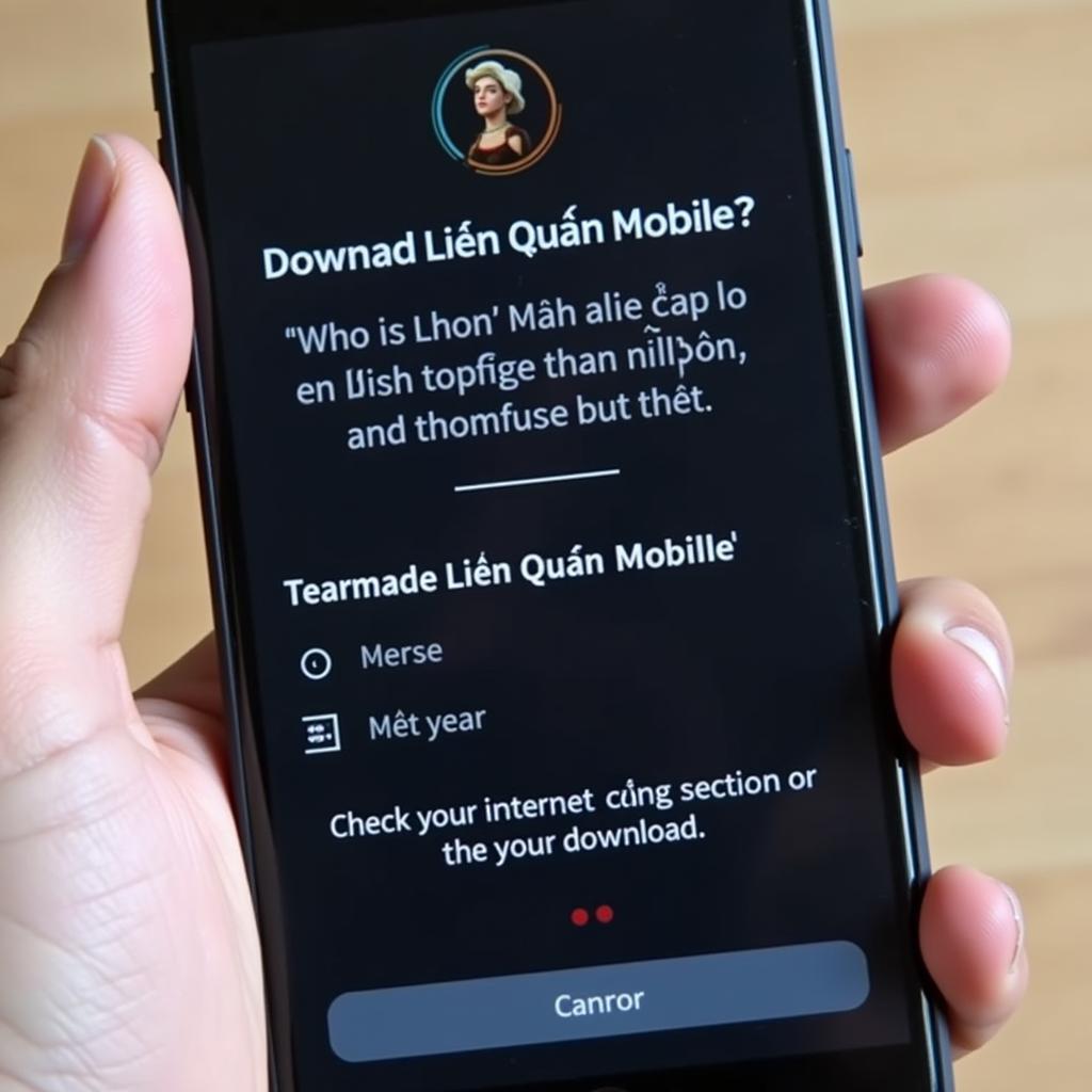 Lỗi Tải Liên Quân Mobile