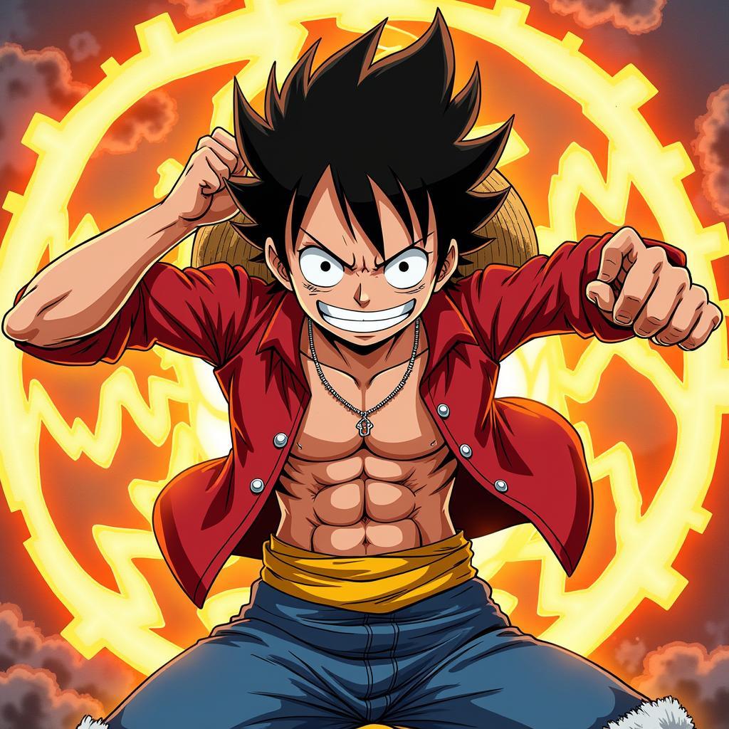 Luffy Gear 5 Ngầu