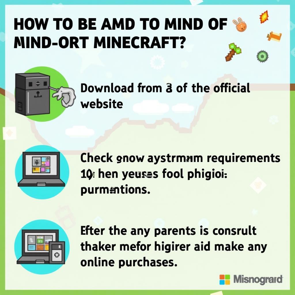 Một số lưu ý khi tải game Minecraft trên Google