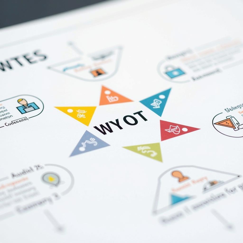 Mẫu Slide SWOT Chuyên Nghiệp