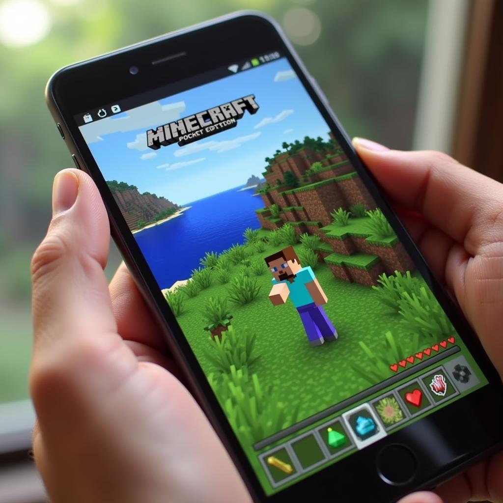 Minecraft Pocket Edition on Mobile