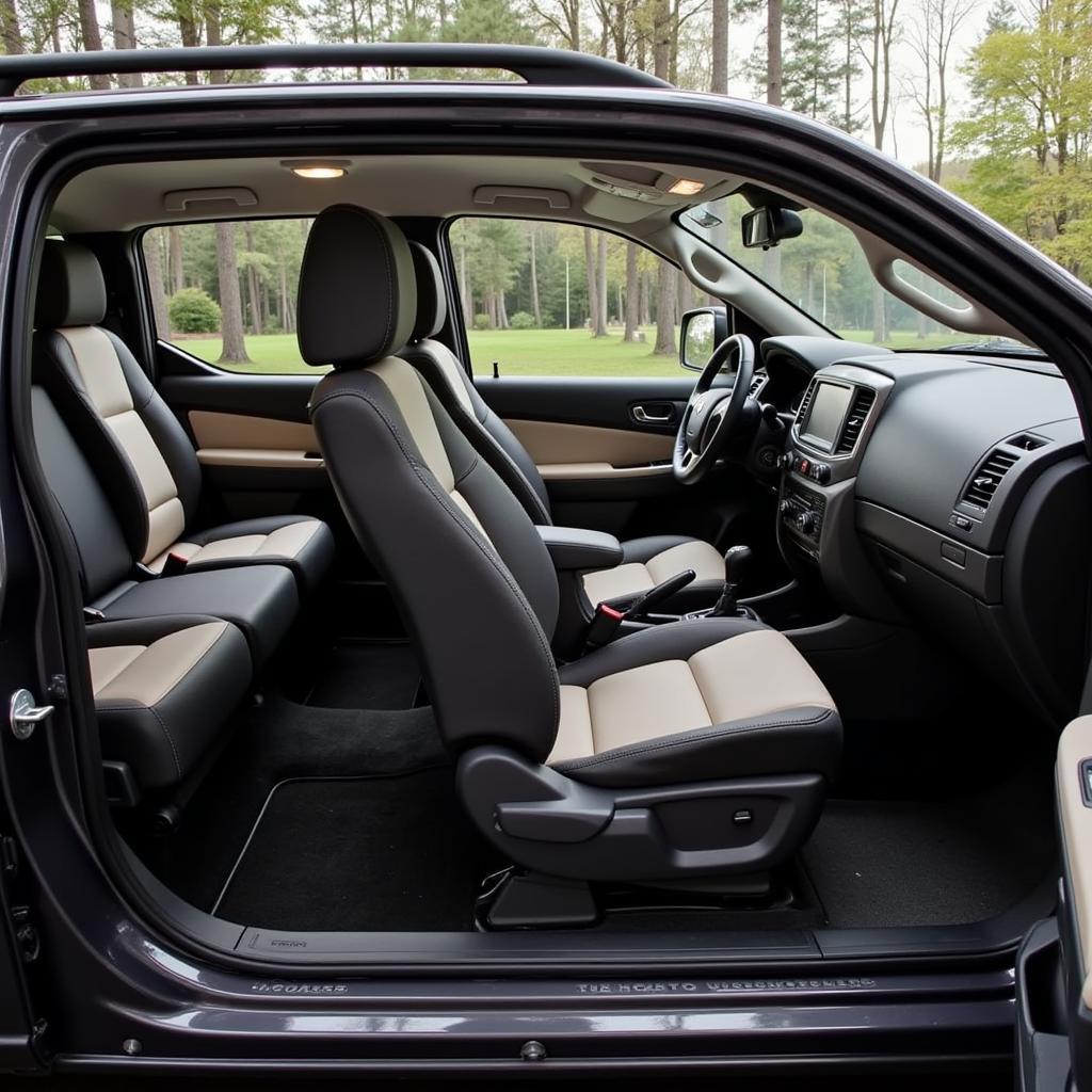 Mitsubishi Triton 2015 Interior