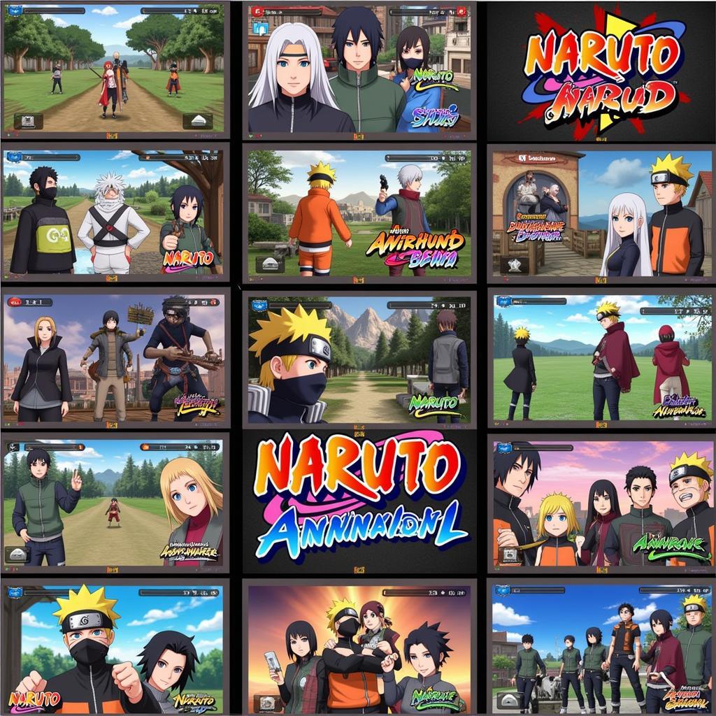 Khám Phá Thế Giới Game Naruto Mobile Đa Dạng