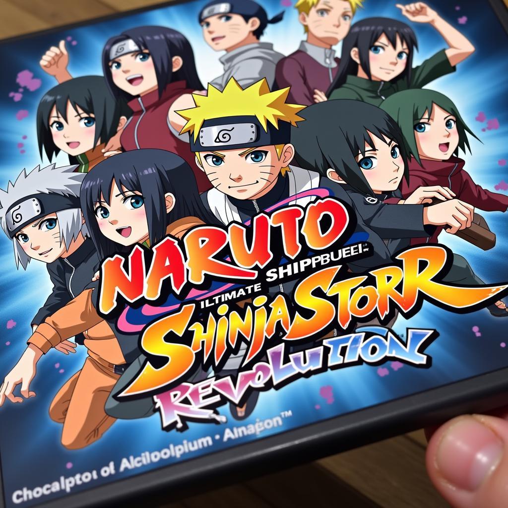 Naruto Storm Revolution Game Cover