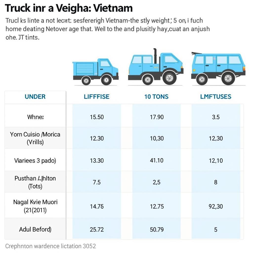 Niên Hạn Sử Dụng Xe Tải Theo Tải Trọng