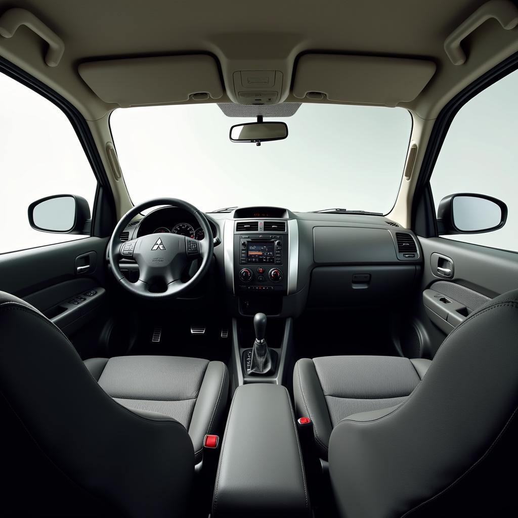 Mitsubishi Triton 2010 interior