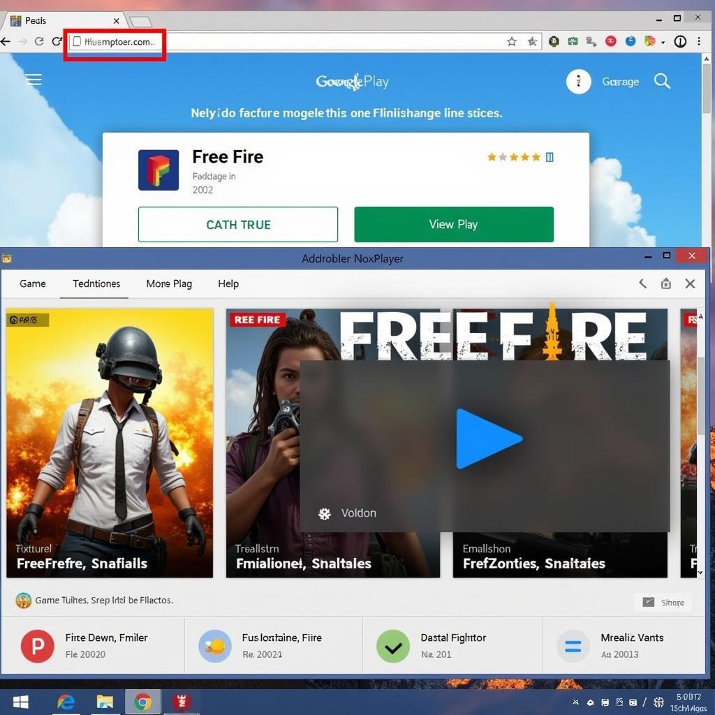 Tải Free Fire trên PC bằng NoxPlayer