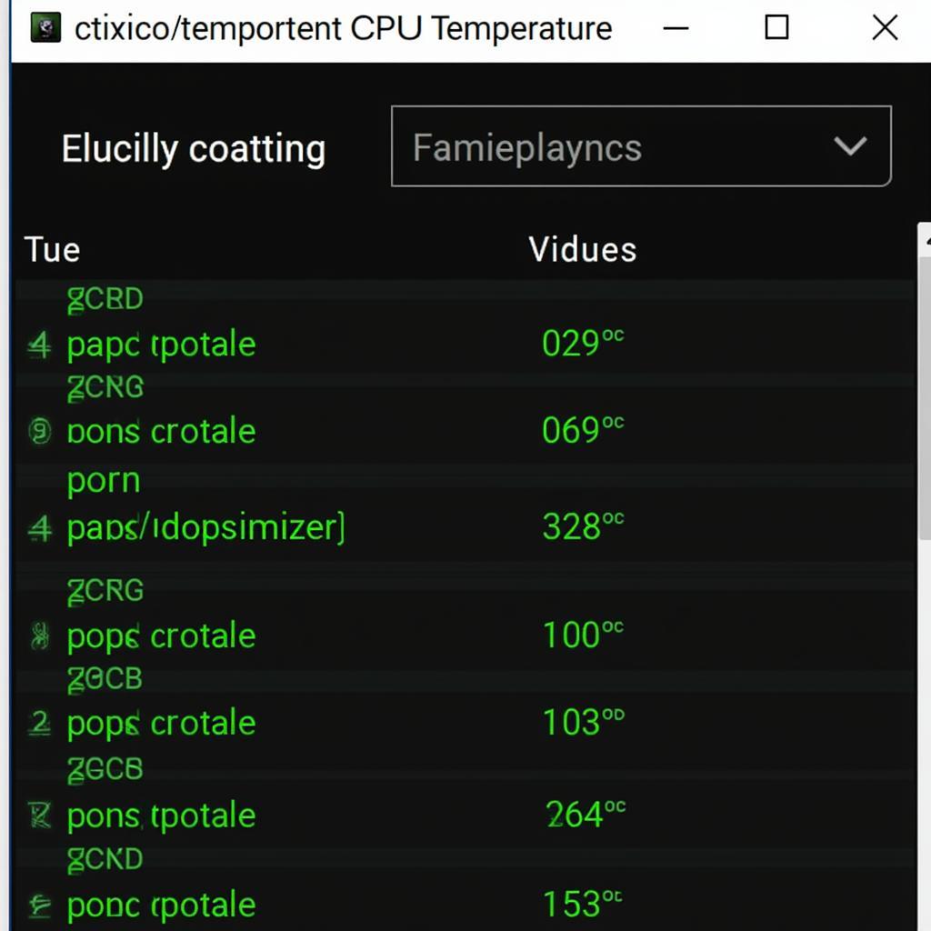 Phần mềm kiểm tra nhiệt độ CPU