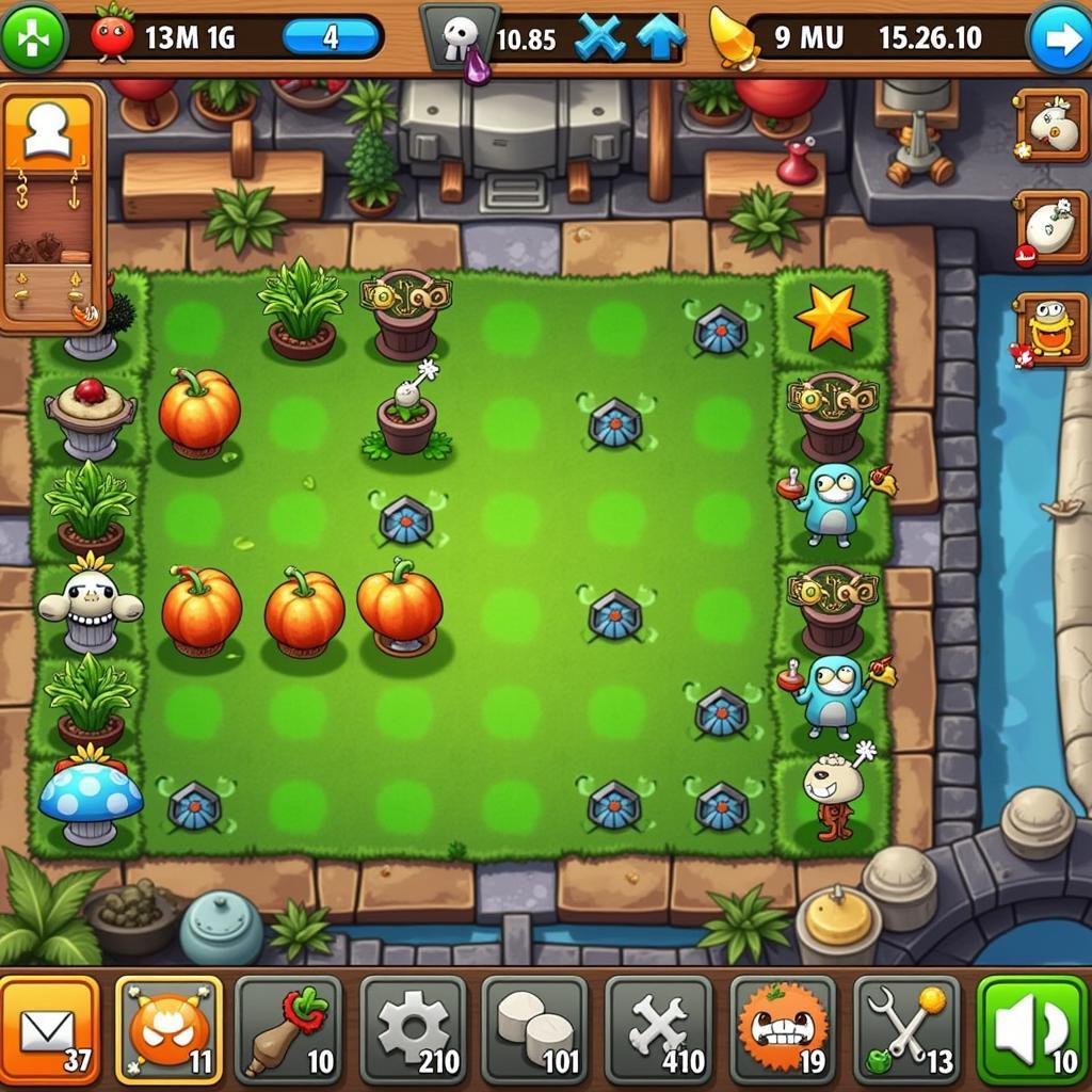 Plants vs Zombies 2 on Emulator