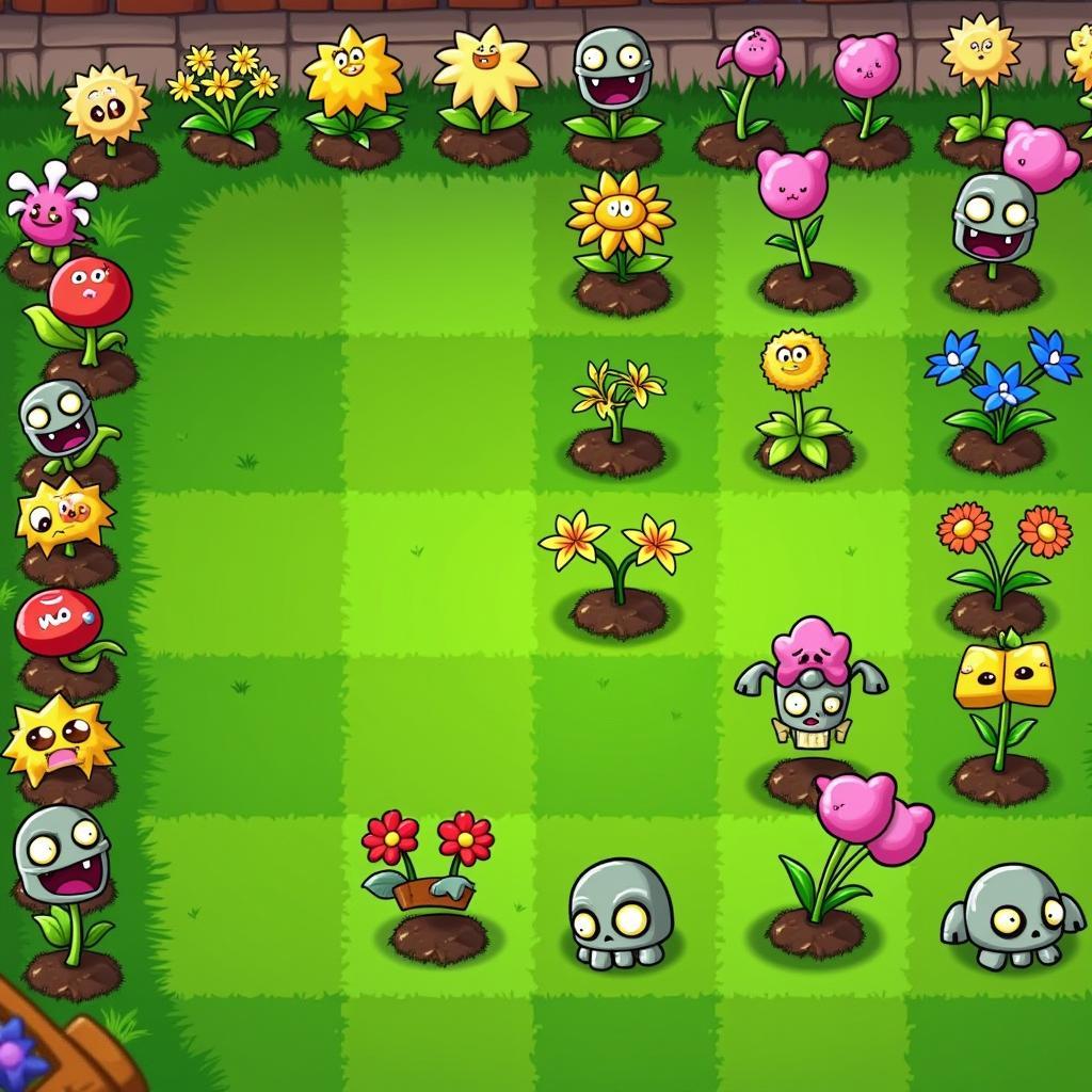 Plants vs Zombies garden defense