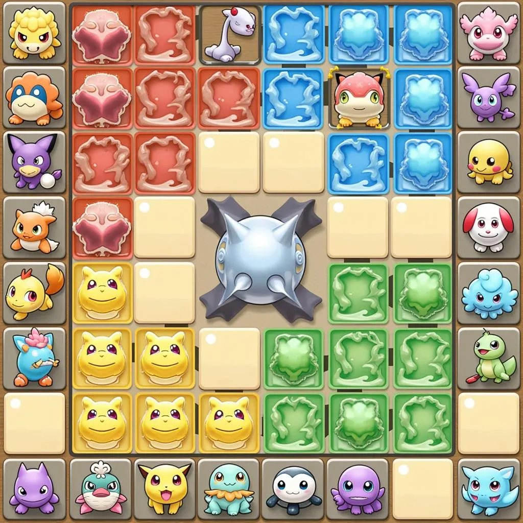 Pokémon Puzzle League - Trò chơi xếp hình hấp dẫn với những chú Pokemon