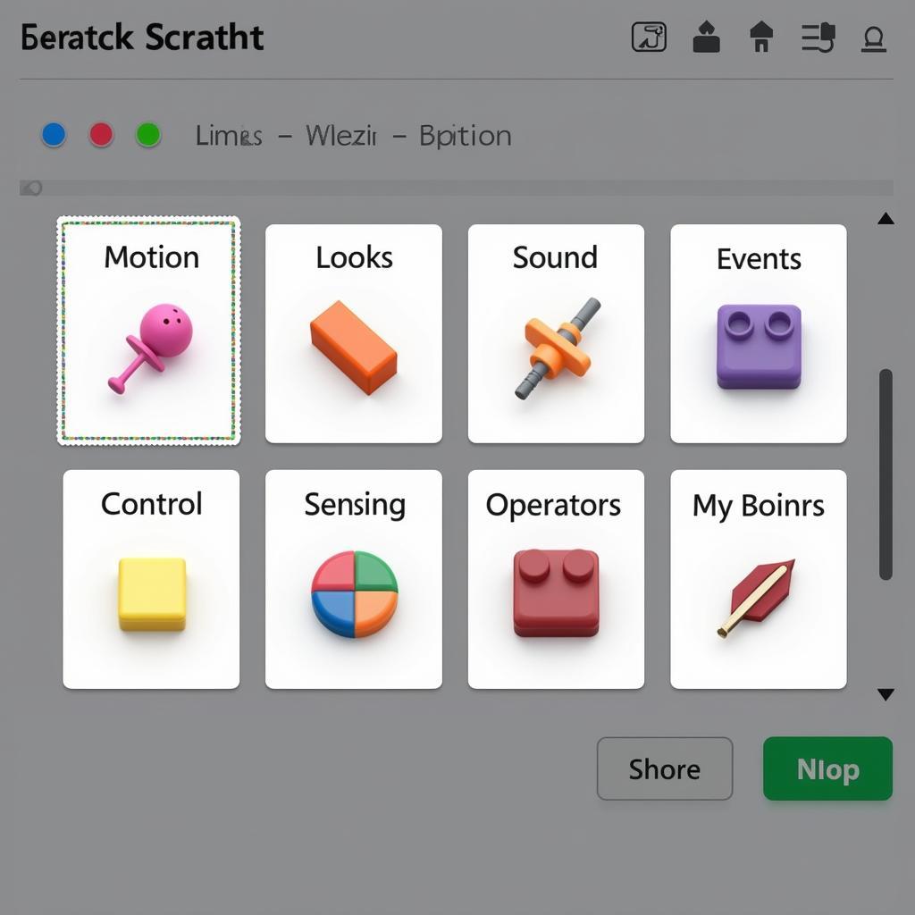 Giao diện Scratch 3.0