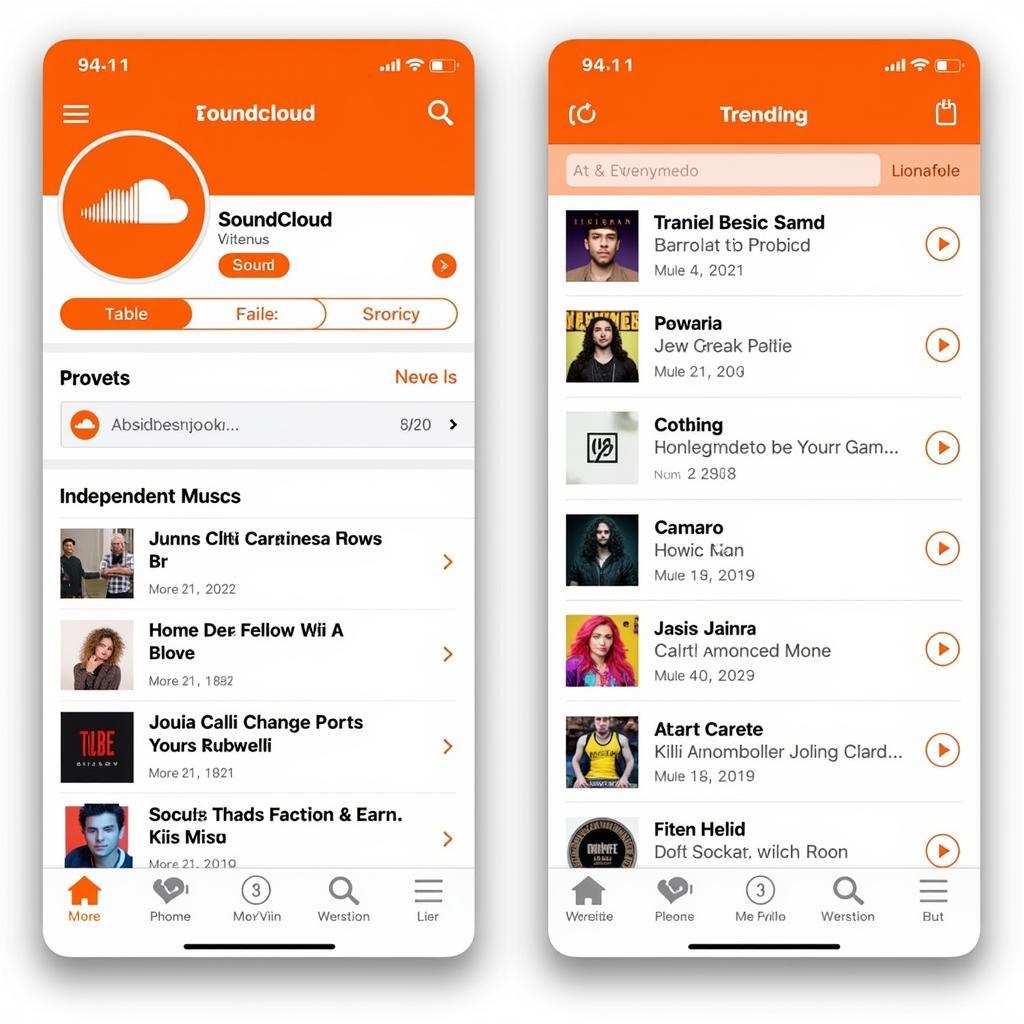 SoundCloud Music App