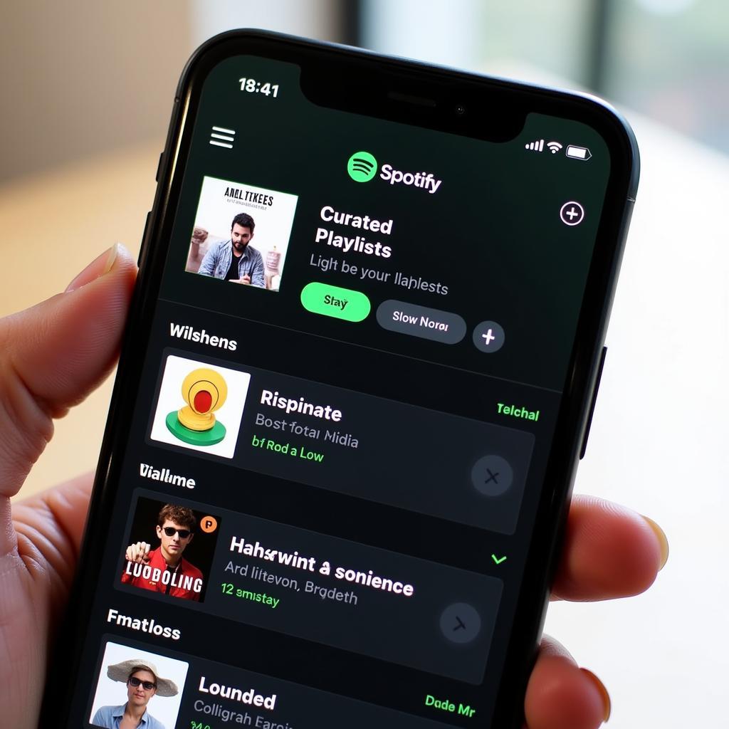 Spotify App Tải Nhạc iPhone