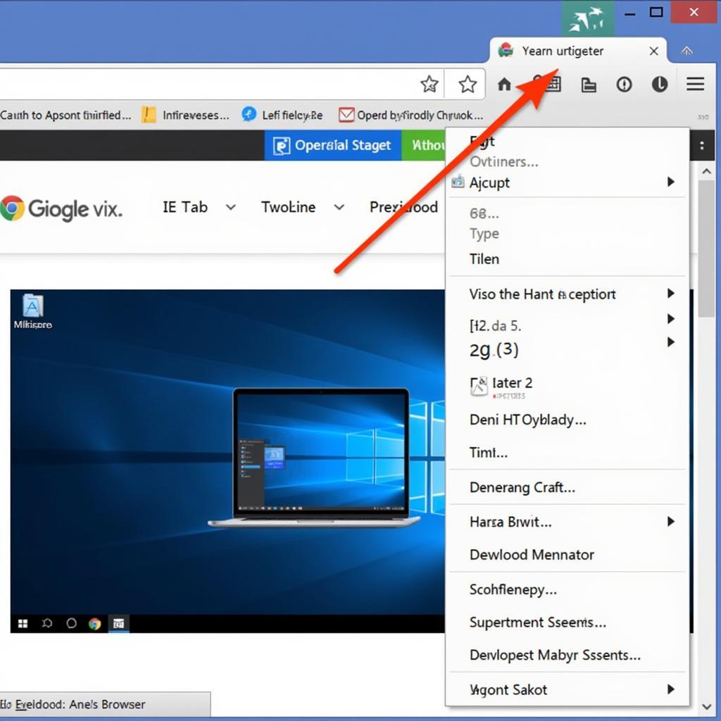 Sử dụng IE Tab để mở trang web trên Chrome