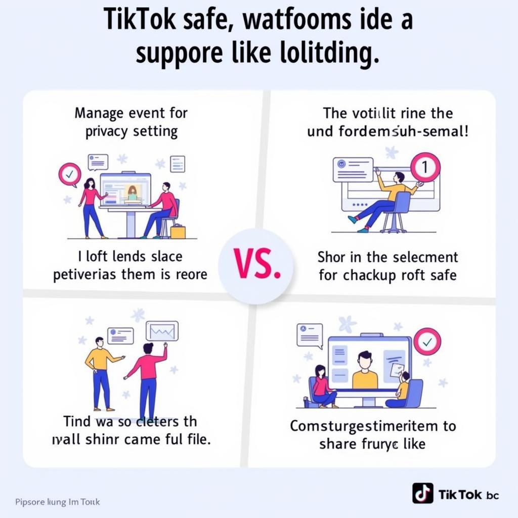 Sử dụng TikTok an toàn