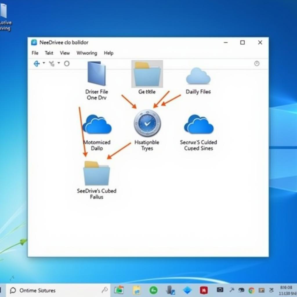 Sử dụng ứng dụng OneDrive trên máy tính