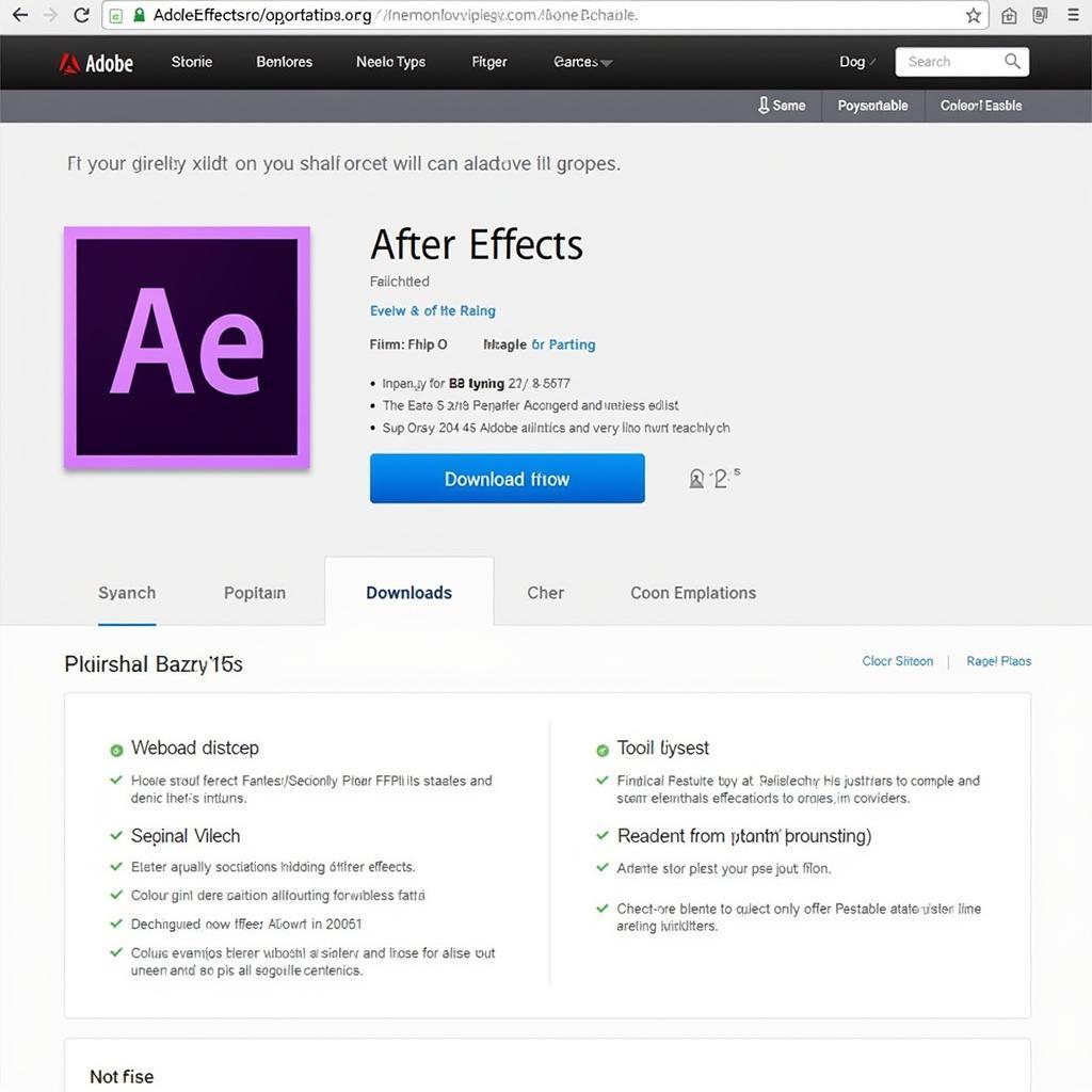 Tải Adobe After Effects