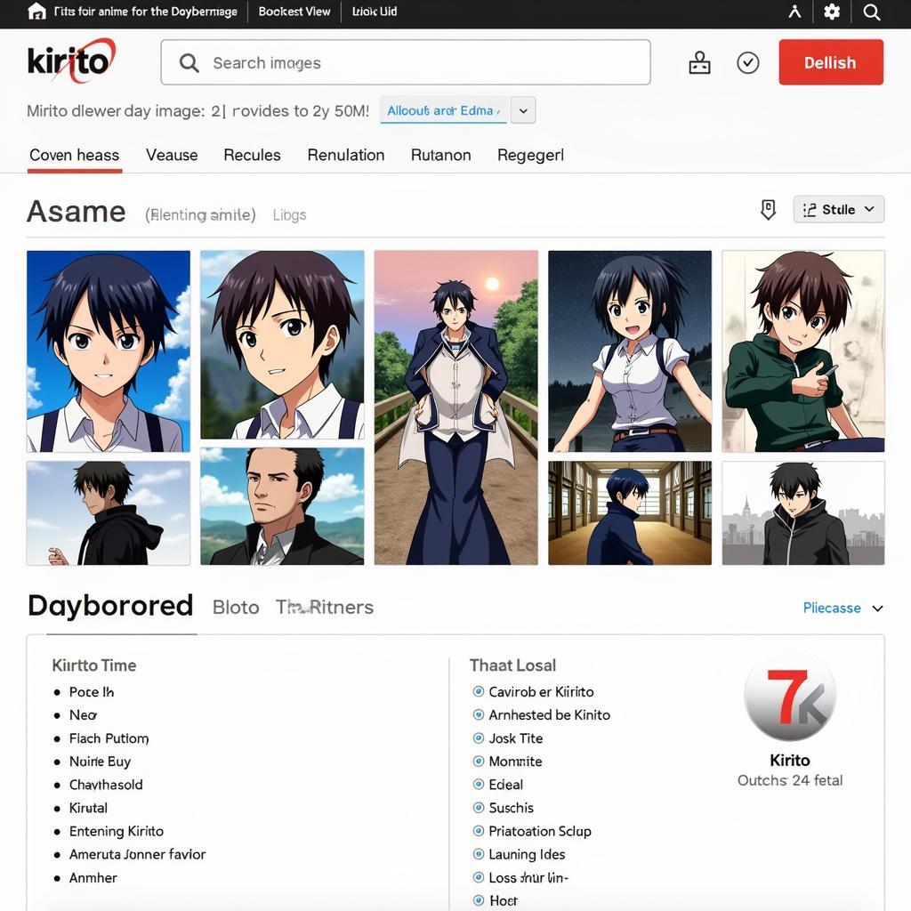 High-Quality Kirito Anime Image Download