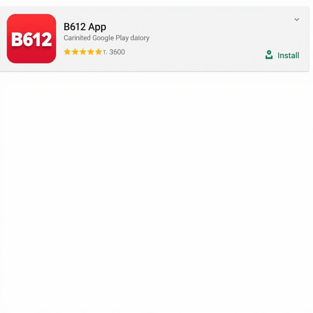 B612 app download page