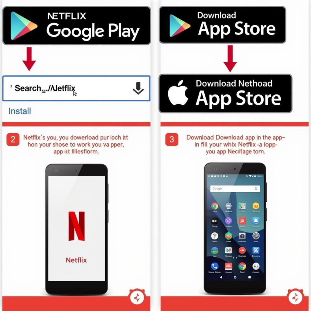 Cách tải app Netflix trên điện thoại
