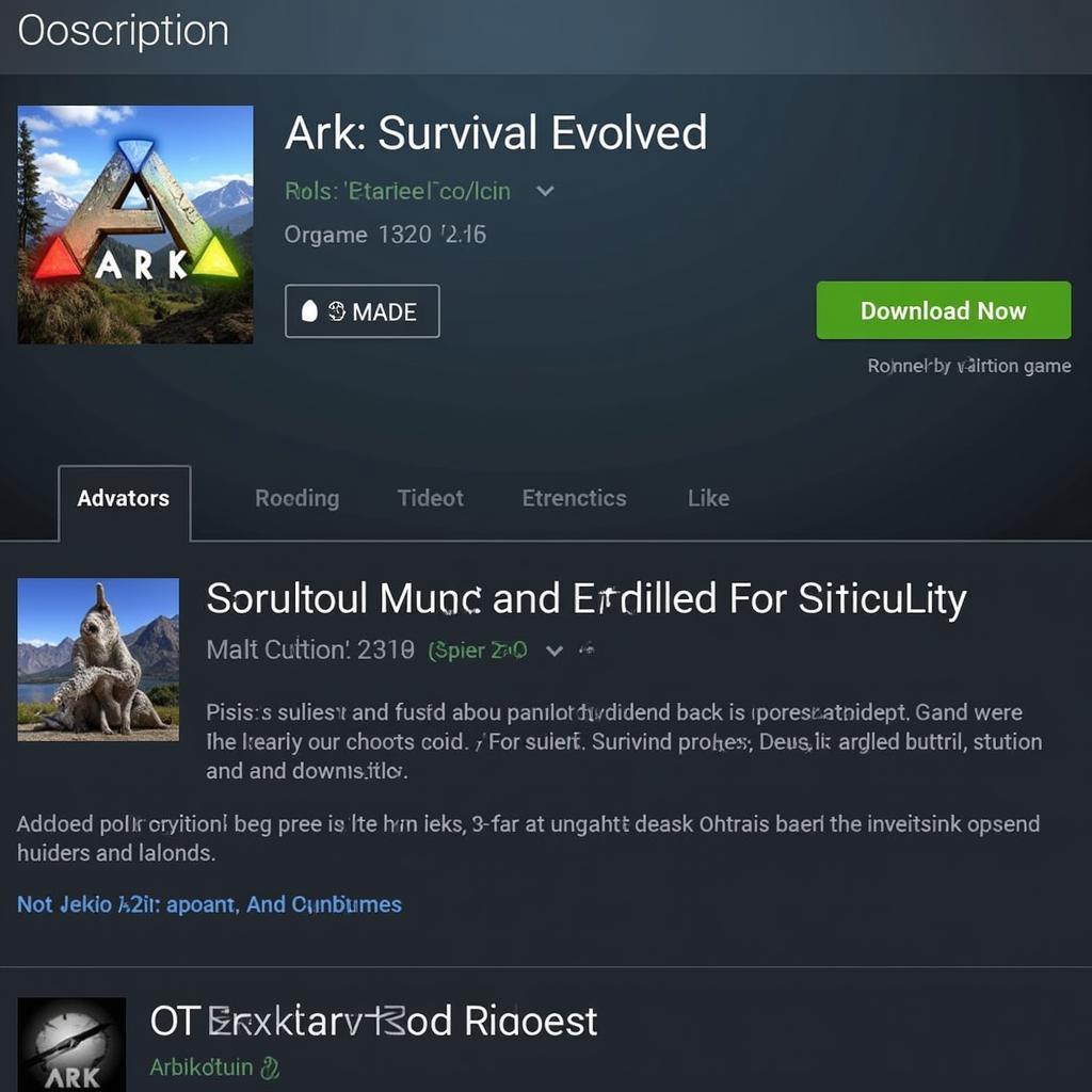 Tải Ark Survival Evolved trên Steam