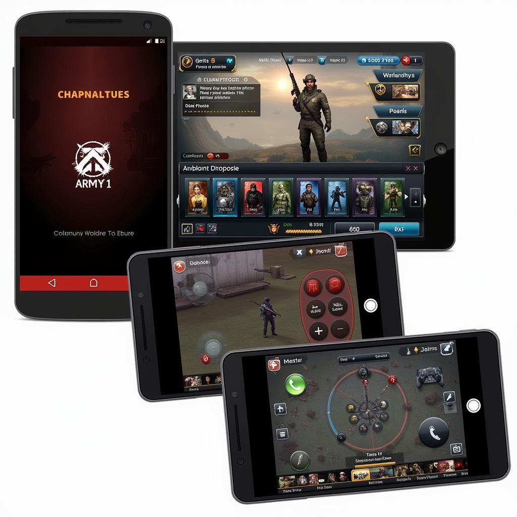 Giao diện Army 2 trên Android