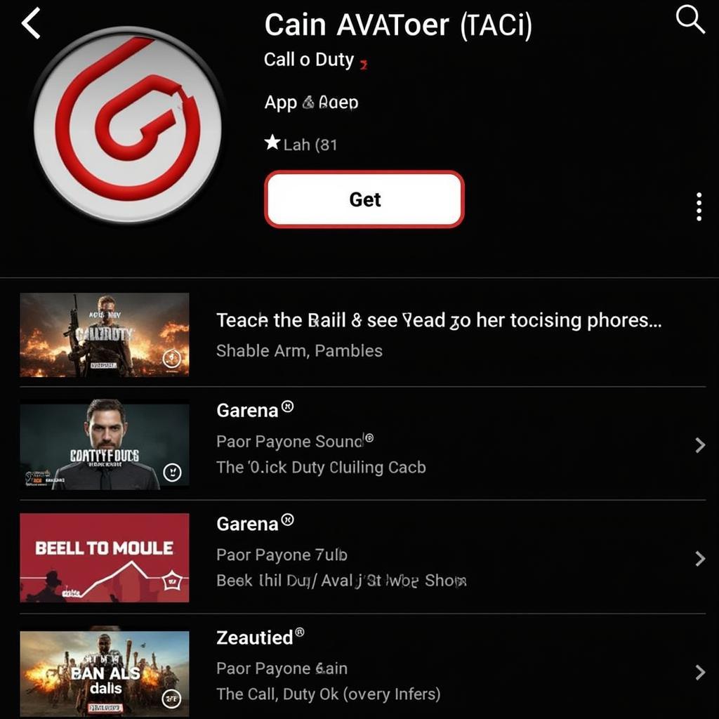 Call of Duty Garena iOS App Store