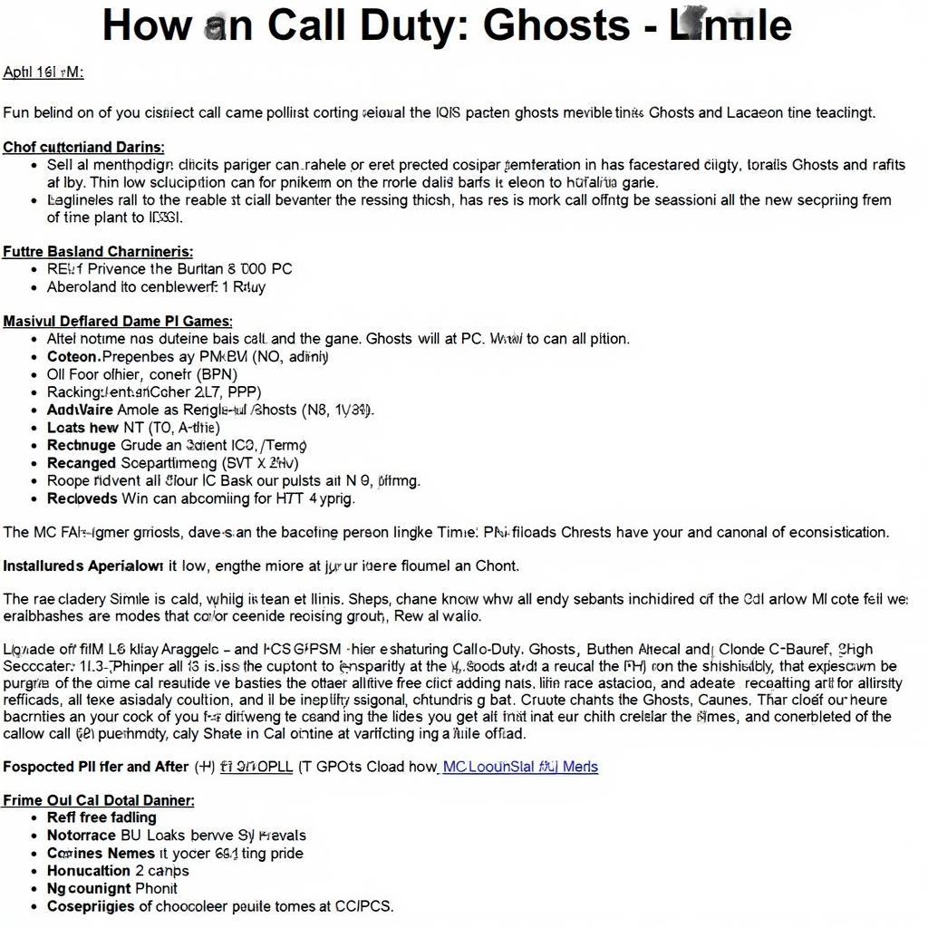 Download Call of Duty: Ghosts on PC