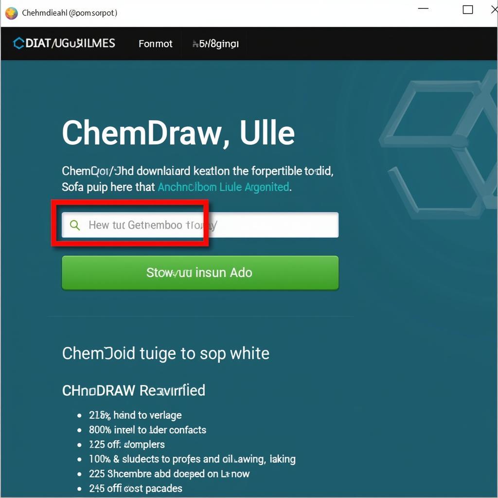 Tải ChemDraw