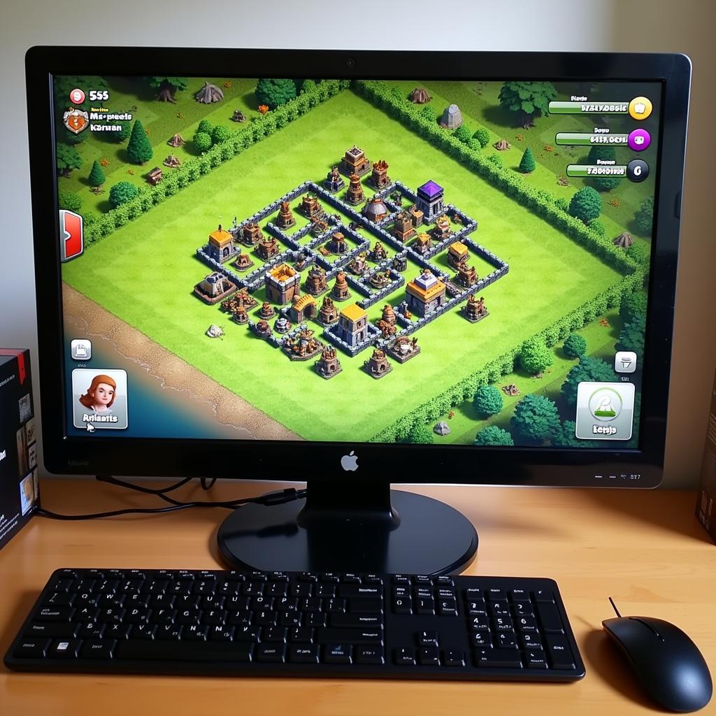 Chơi Clash of Clans trên PC bằng giả lập