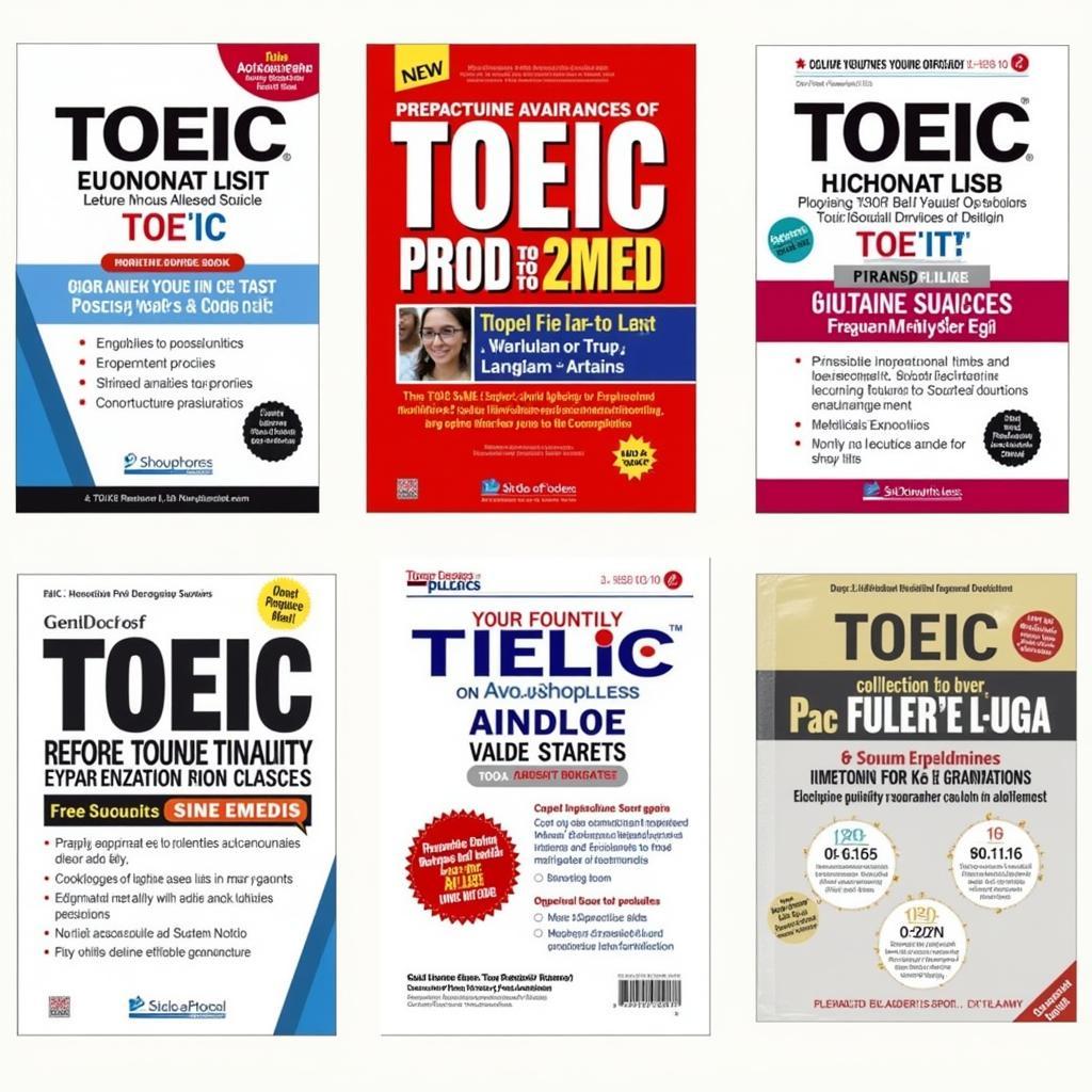 Sách luyện thi TOEIC cập nhật