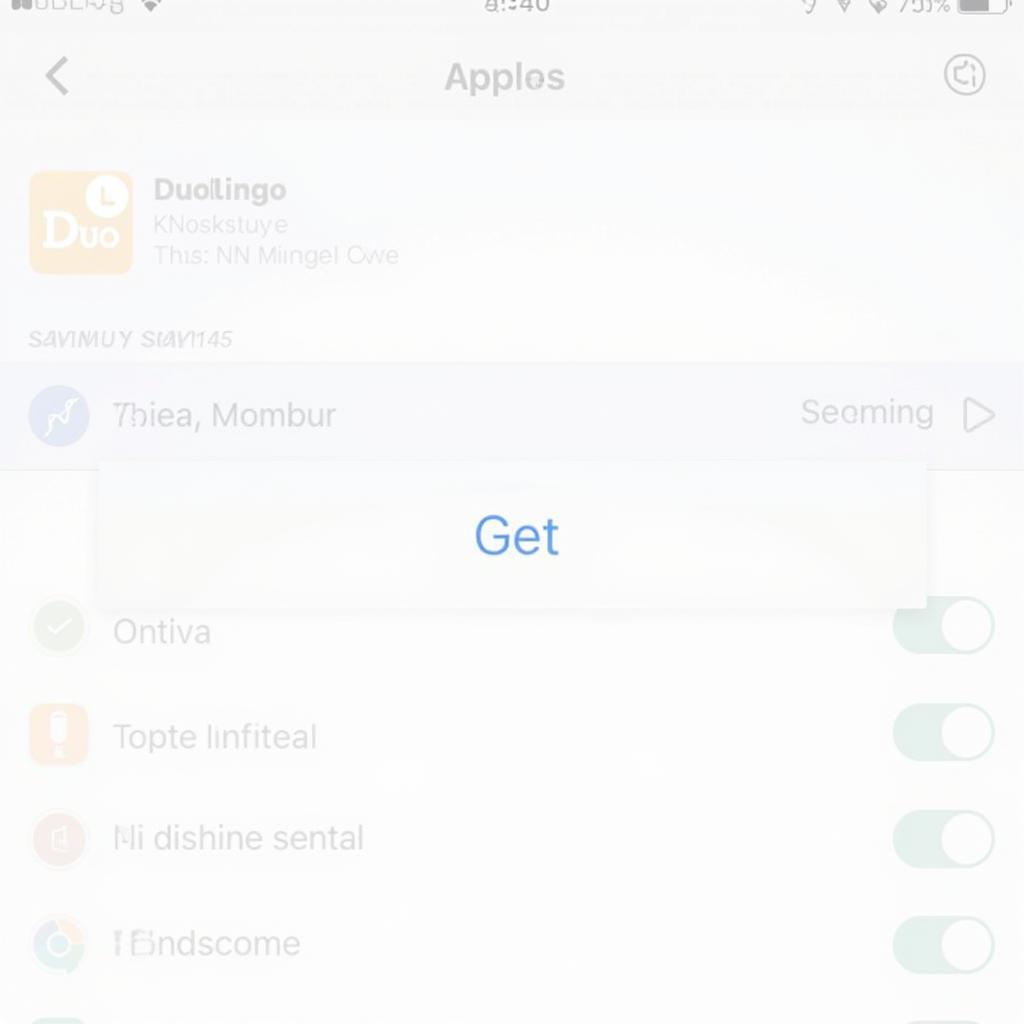 Tải Duolingo trên iOS