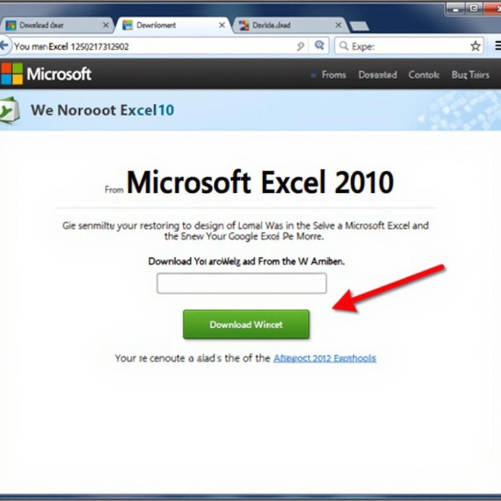 Tải Excel 2010 Về Máy Tính Từ Nguồn Chính Thức