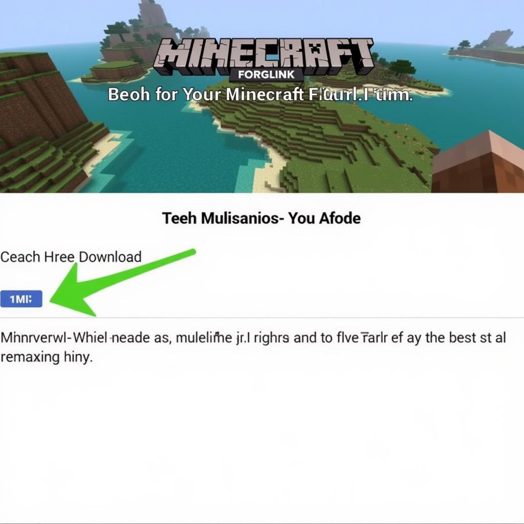 Tải file APK Minecraft PE