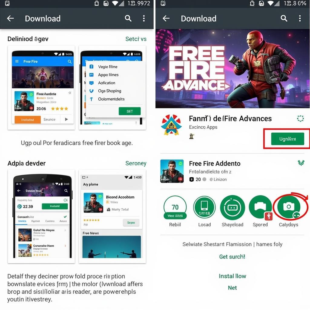 Tải Free Fire Advance trên Android