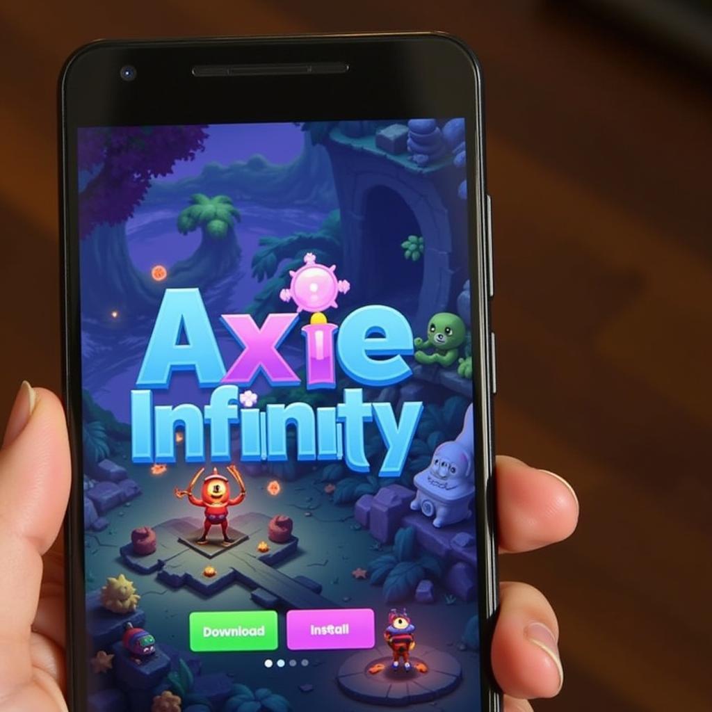 Tải game Axie Infinity trên điện thoại