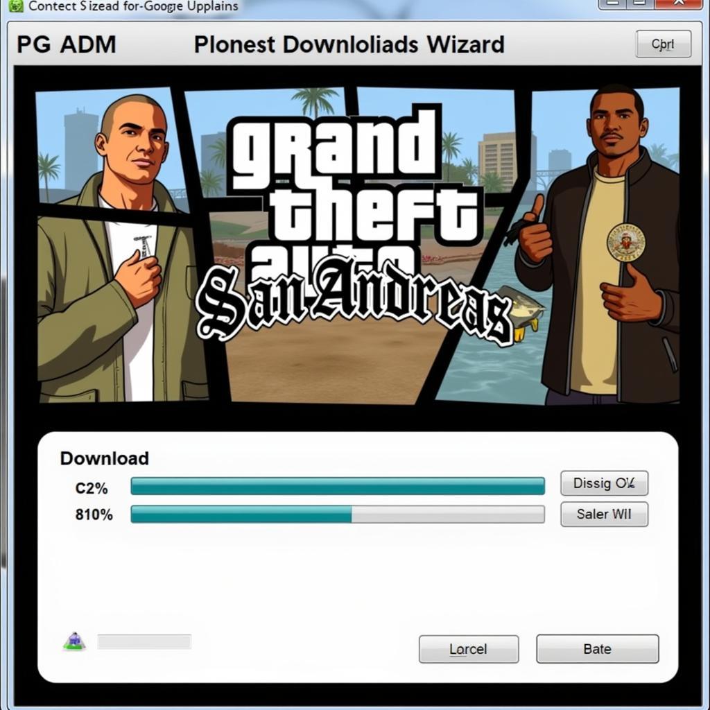 Hình ảnh tải game GTA San Andreas trên PC